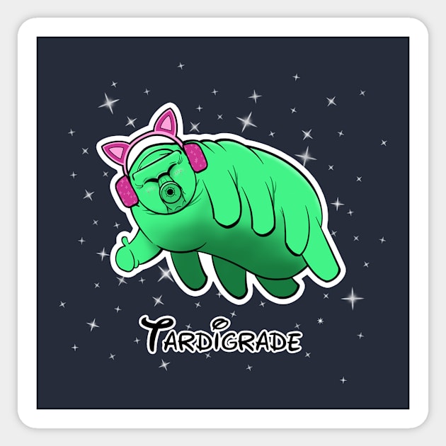 Tardigrade! Sticker by WatershipBound